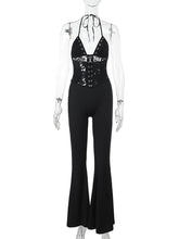 Elegance Backless Slim Halter Jumpsuit